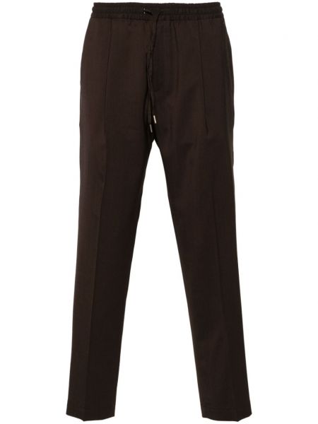 Rovné kalhoty Briglia 1949 hnědé
