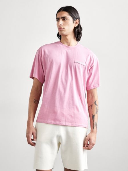 Розовая футболка Sandro