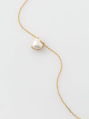 Белое ожерелье Kate Spade