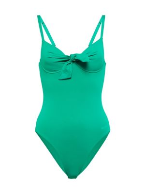Jednodílné plavky Max Mara zelené