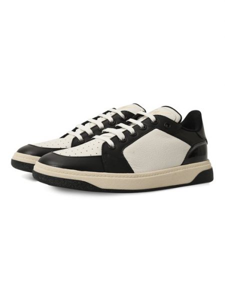 Кожаные кеды Giuseppe Zanotti Design черные