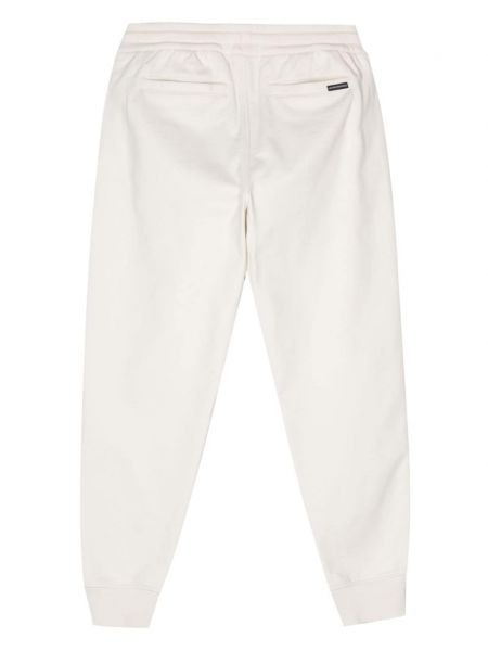 Sportovní kalhoty s výšivkou Moose Knuckles bílé