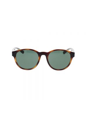 Okulary przeciwsłoneczne Ralph Lauren brązowe