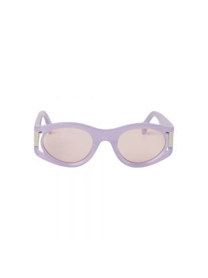 Okulary przeciwsłoneczne Marcelo Burlon fioletowe