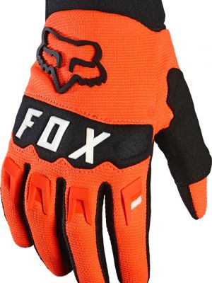 Перчатки Fox желтые