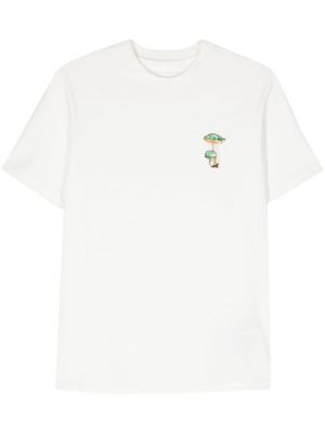 T-shirt avec applique Jil Sander blanc