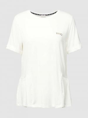 Koszulka w paski Liu Jo Sport biała