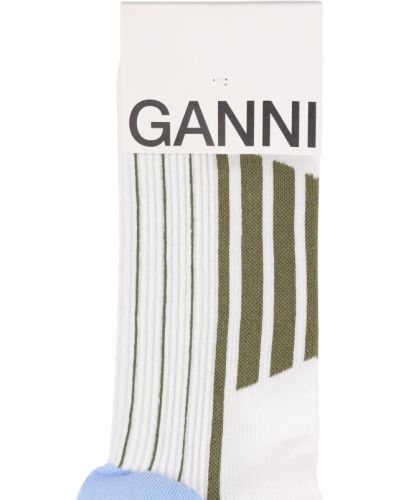 Памучни чорапи Ganni
