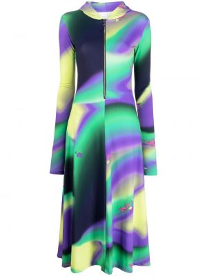 Kleid mit farbverlauf Natasha Zinko silber