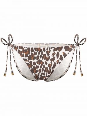 Leopard trykt bikini Tory Burch brun