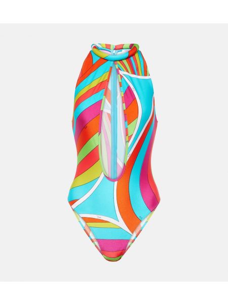 Maillot de bain à imprimé Pucci