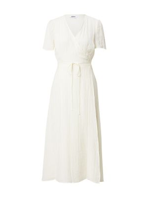 Μίντι φόρεμα Minimum λευκό