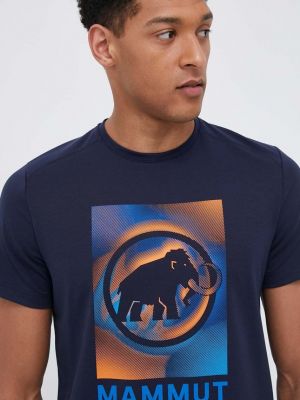 Sportska majica kratki rukavi Mammut plava