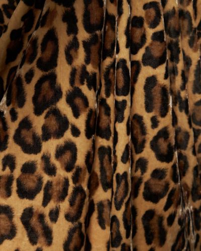Hanorac de catifea cu imagine cu model leopard Junya Watanabe