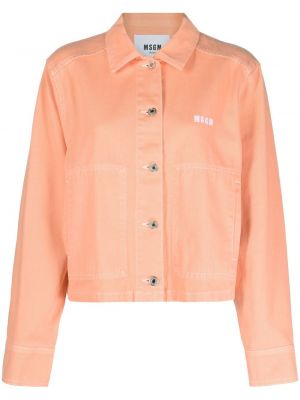 Beskuren jacka Msgm orange