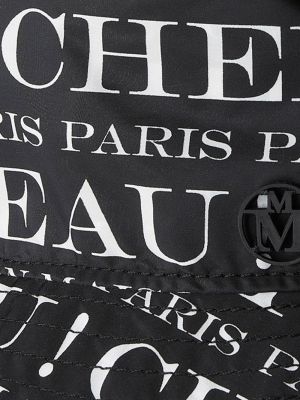 Mütze mit print Maison Michel