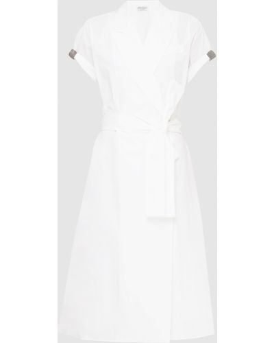 Сукня Brunello Cucinelli, біле
