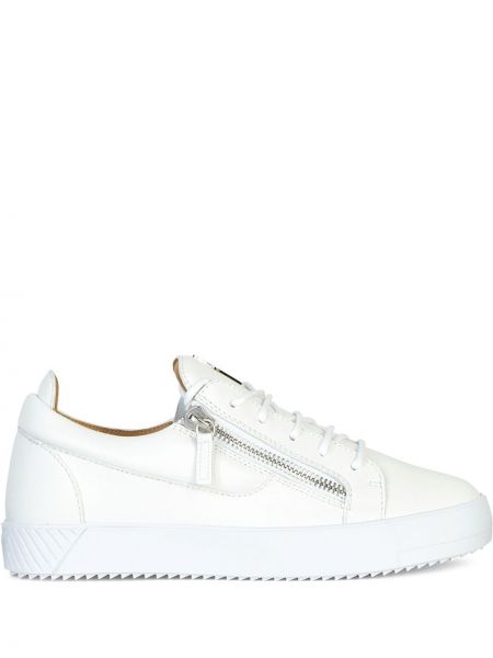 Lynlås sneakers Giuseppe Zanotti hvid