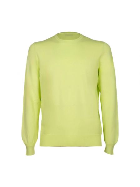 Sweter bawełniany Gran Sasso zielony