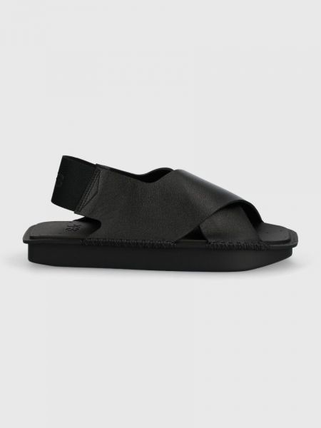 Kožené sandály Y-3 černé
