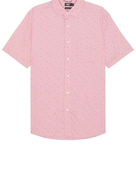 Camisa de flores Faherty rosa