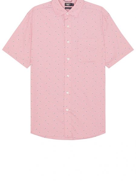 Camicia a maniche corte Faherty rosa