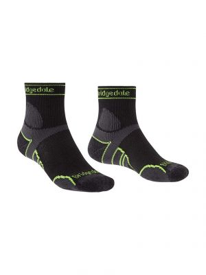 Спортни чорапи от мерино вълна Bridgedale черно