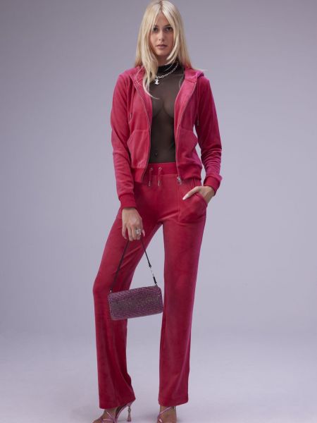 Розовые брюки Juicy Couture