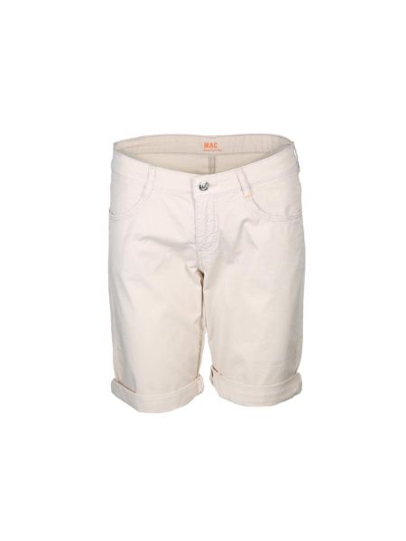 Pantaloni de lână Mac alb