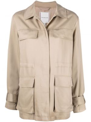 Lyocell jacke Tommy Hilfiger beige