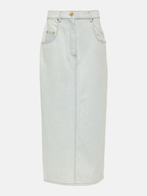Spódnica jeansowa Nina Ricci niebieska