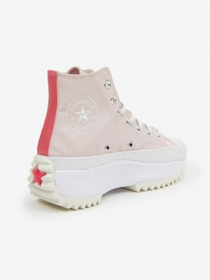 Csillag mintás sneakers Converse rózsaszín