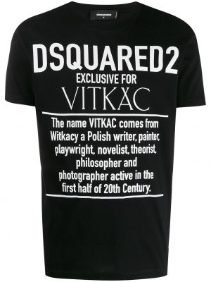 T-shirt Dsquared2 svart