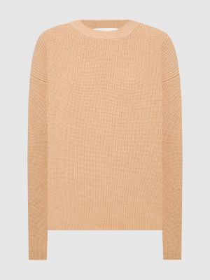 Вовняний светр вільного крою Ballantyne коричневий