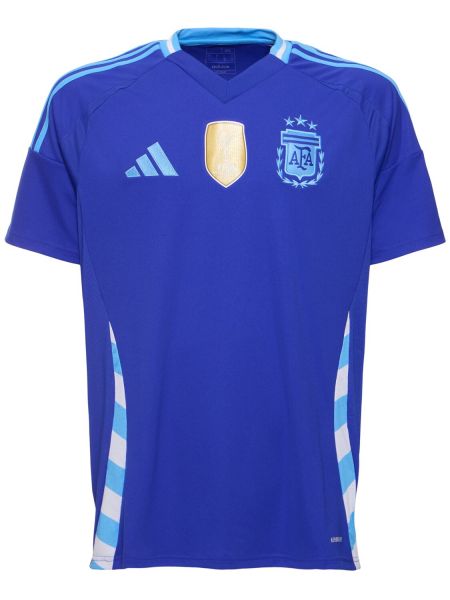 Skjorta i jersey Adidas Performance blå