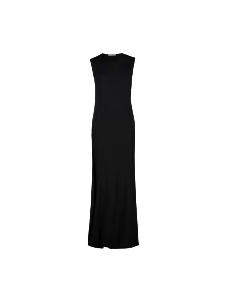Czarna sukienka długa Lemaire