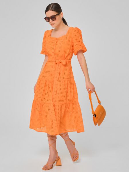 Платье Stilla оранжевое