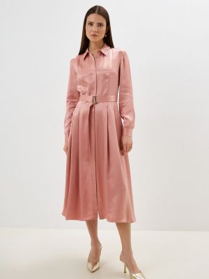 Платье-рубашка Lusio Розовое
