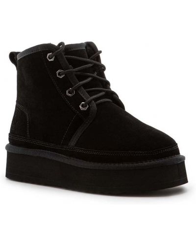 Cipele od brušene kože Charles Footwear crna