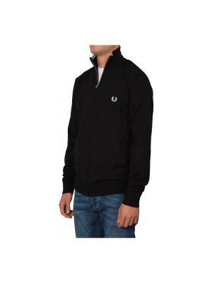 Cárdigan Fred Perry negro