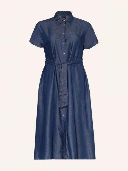 Платье-рубашка Marina Rinaldi синее