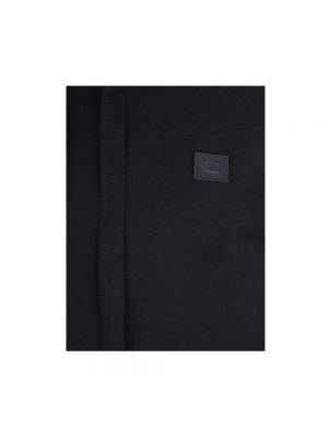 Bluza z kapturem oversize Acne Studios czarna