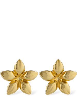 Φλοράλ σκουλαρίκια Marni χρυσό