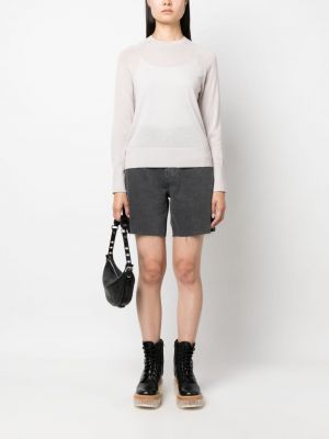 Pull en tricot Calvin Klein gris