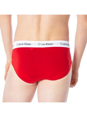 Bragas slip de cintura baja Calvin Klein rojo