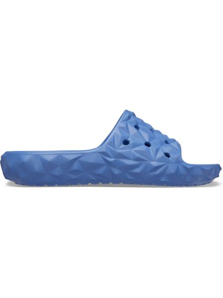 Классические сандалии с принтом с геометрическим узором Crocs синие