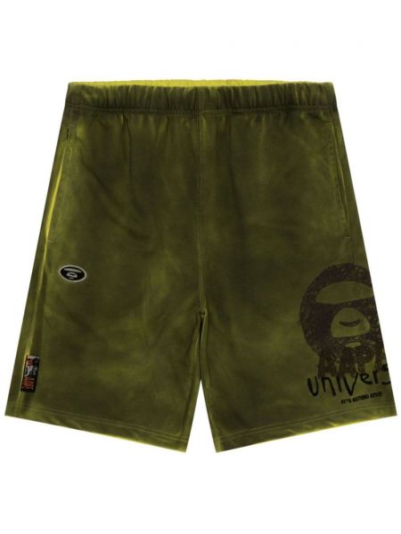 Kratke hlače z vezenjem Aape By *a Bathing Ape® zelena