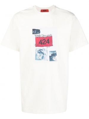T-shirt à imprimé 424