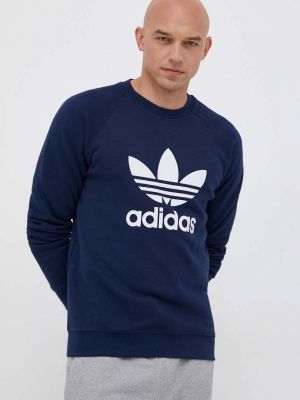 Pamučna vesta Adidas Originals plava