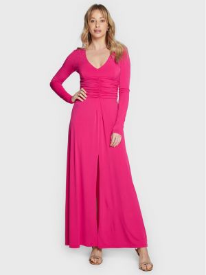 Večernja haljina slim fit Blugirl Blumarine ružičasta